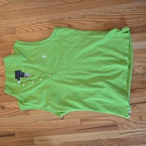 Polo tank top